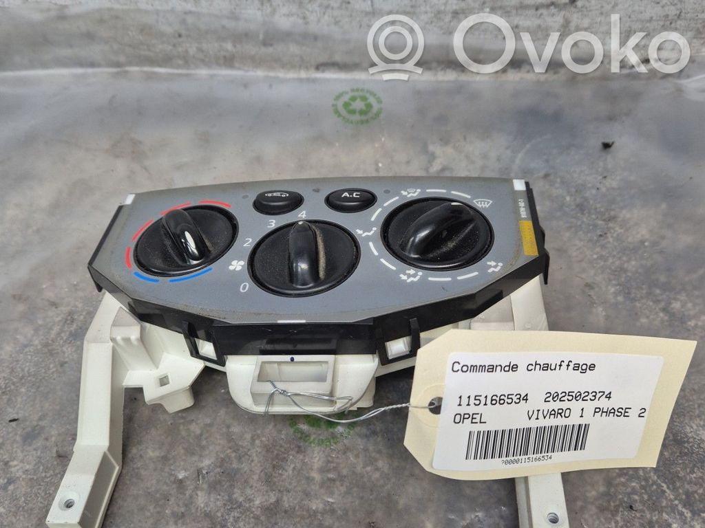 Opel Vivaro Panel klimatyzacji 