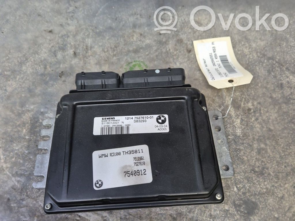Mini One - Cooper R50 - 53 Engine control unit/module 