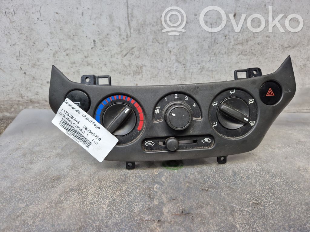 Chevrolet Aveo Climate control unit 