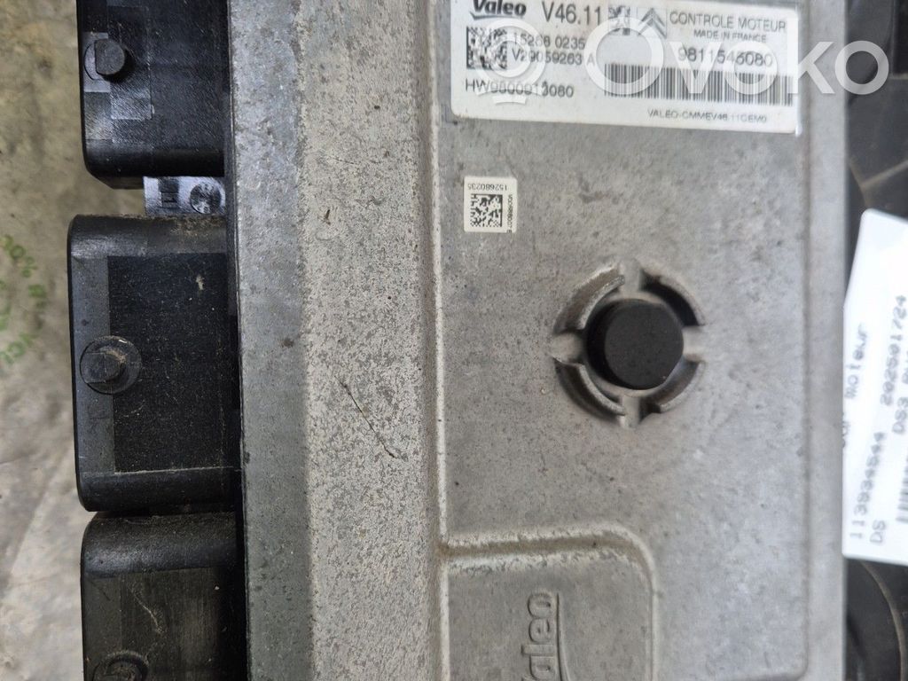 DS Automobiles 3 Engine control unit/module 