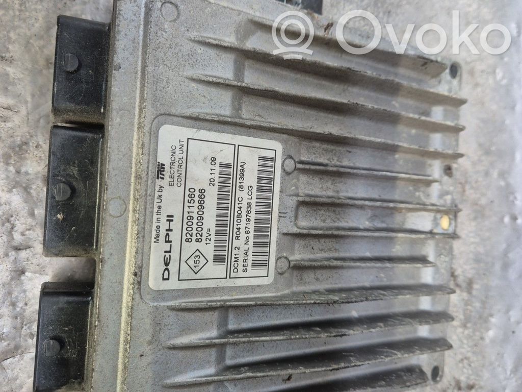 Renault Clio III Unitate/modul de control motor 