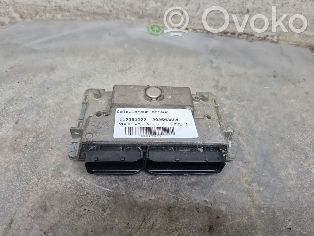 Volkswagen Polo V 6R Centralina/modulo del motore 