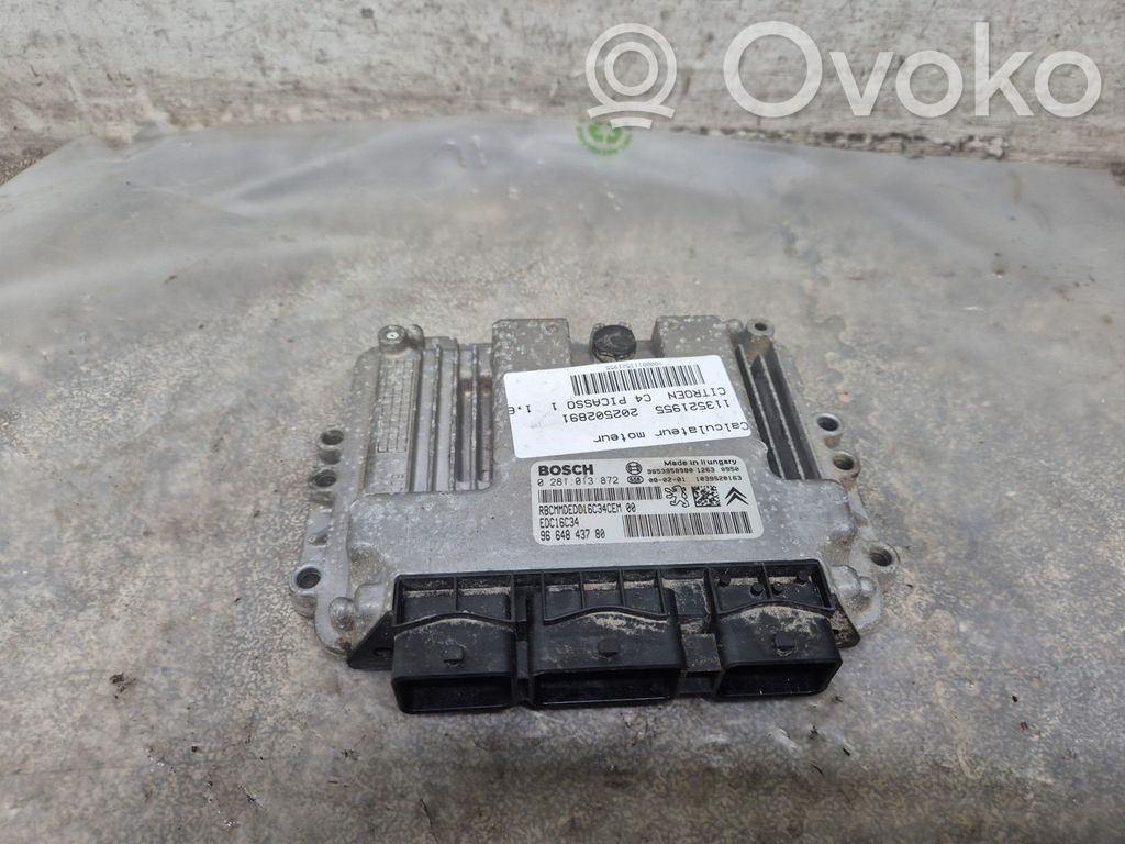 Citroen C4 I Picasso Sterownik / Moduł ECU 