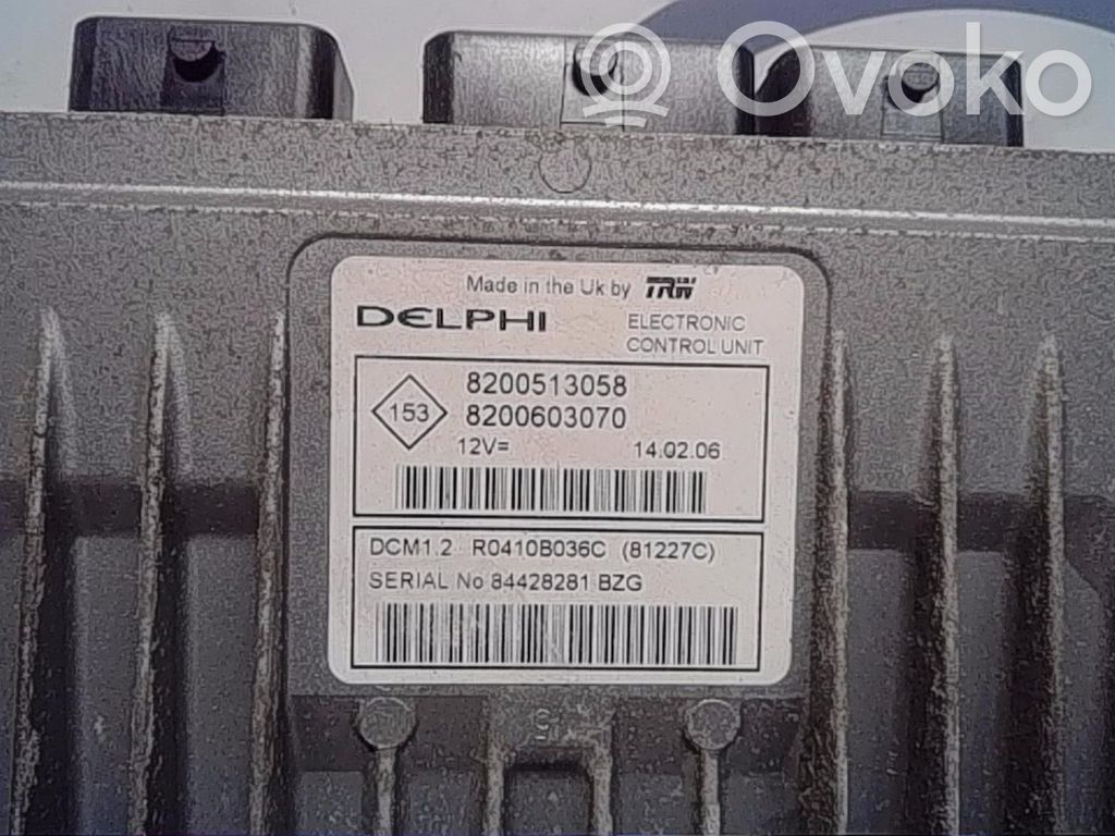 Dacia Logan I Kit cu ECU motor și set închidere uși