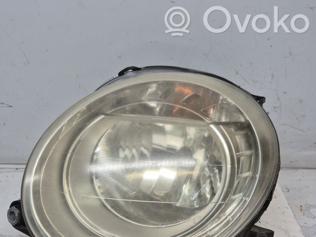 Fiat 500 Lampa przednia 