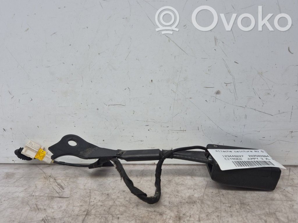 Citroen Jumpy Hebilla del cinturón delantero 