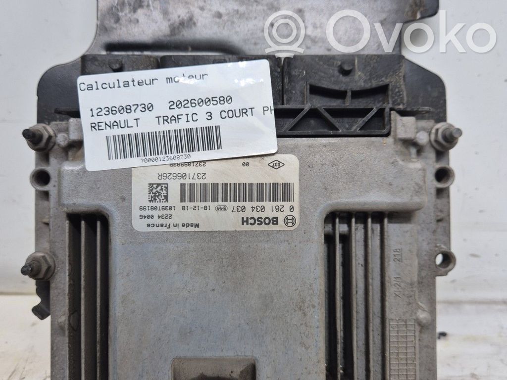 Renault Trafic III (X82) Engine control unit/module 