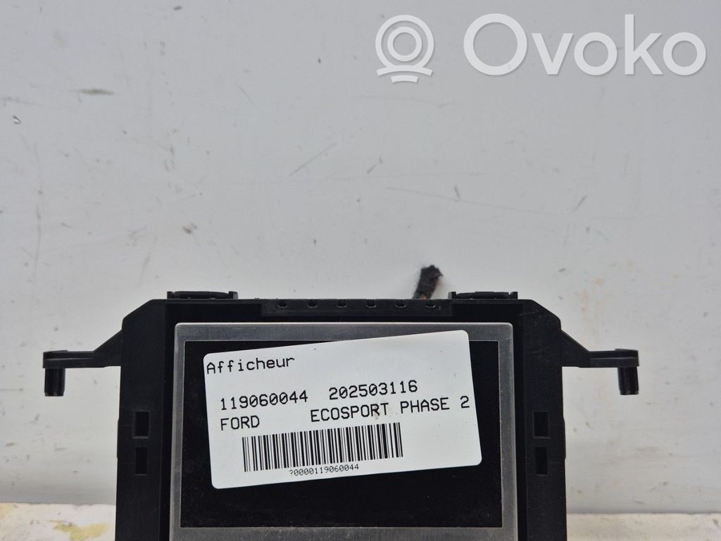 Ford Ecosport Screen/display/small screen 
