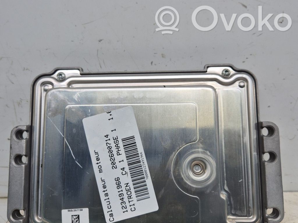 Citroen C4 I Engine control unit/module 