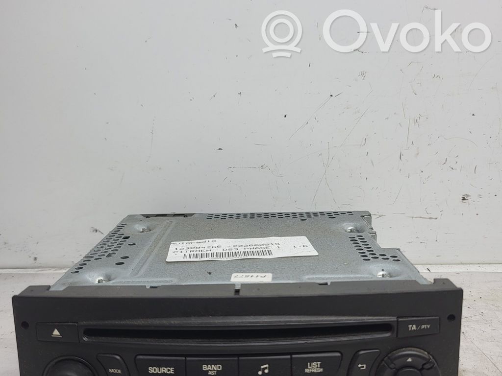 Citroen DS3 Unità principale autoradio/CD/DVD/GPS 