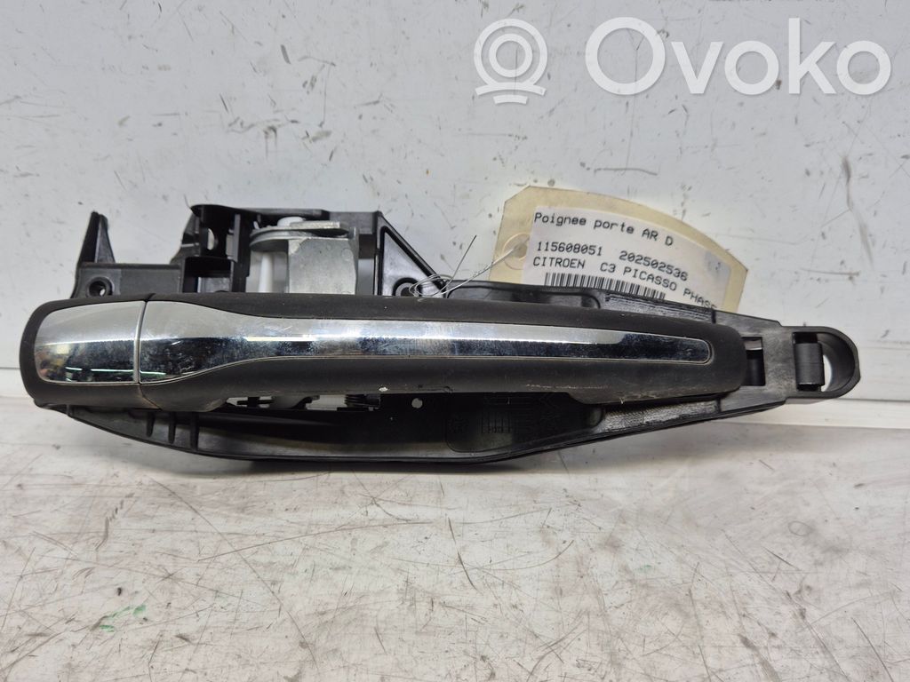 Citroen C3 Picasso Maniglia esterna per portiera posteriore 