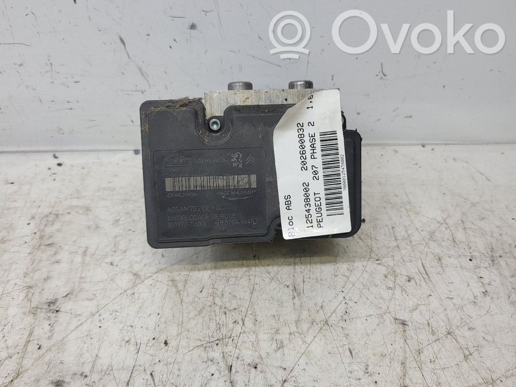 Peugeot 207 ABS Pump 