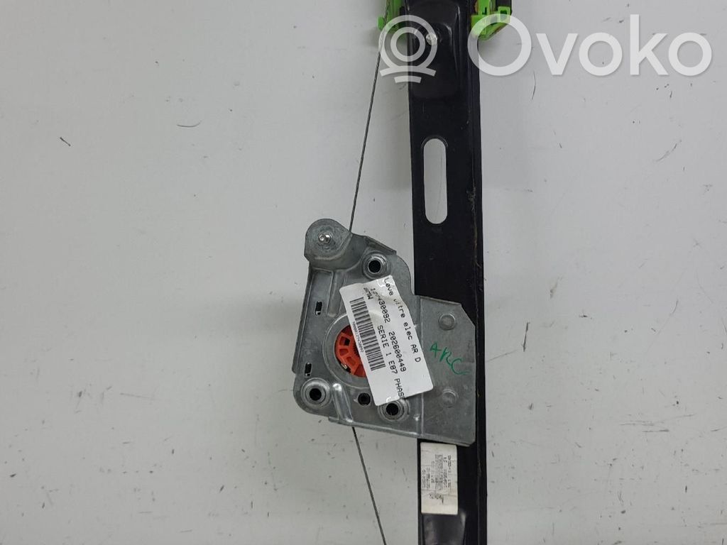 BMW 1 E81 E87 Macara geam ușă spate cu motor 