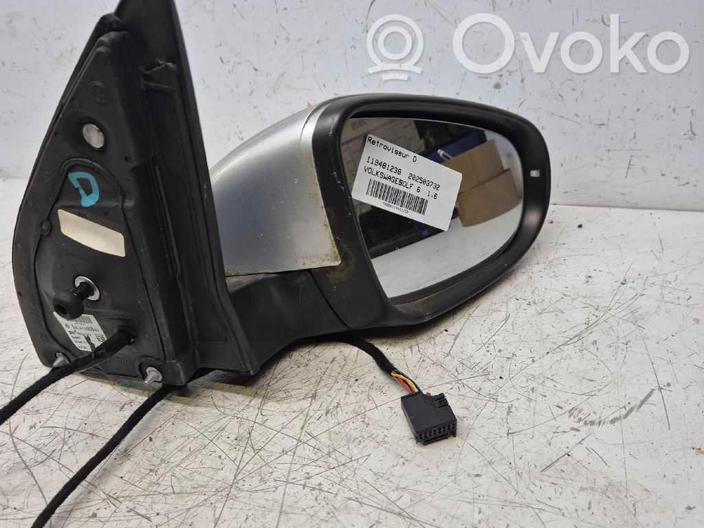 Volkswagen Golf VI Oglindă exterioară manuală 