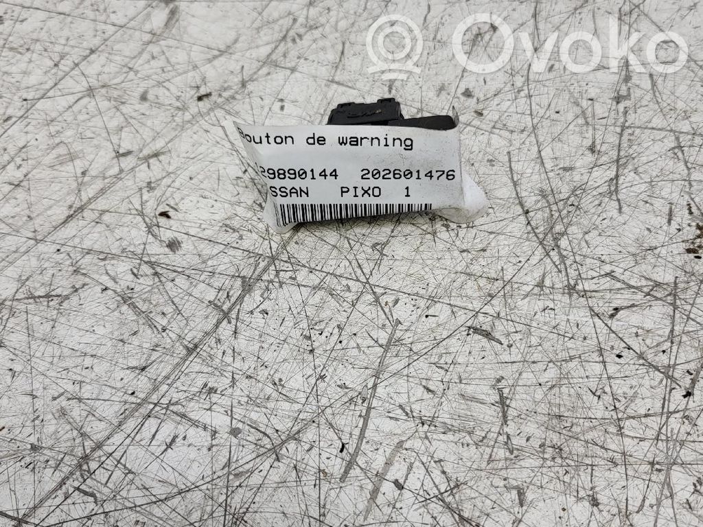 Nissan Pixo Comutator lumini pericol 