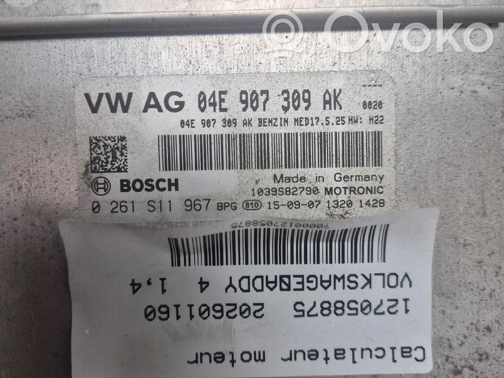 Volkswagen Caddy Unitate/modul de control motor