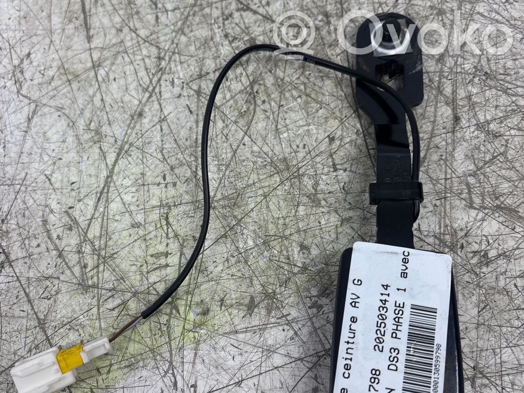 Gurtschloss vorne   00008975TN