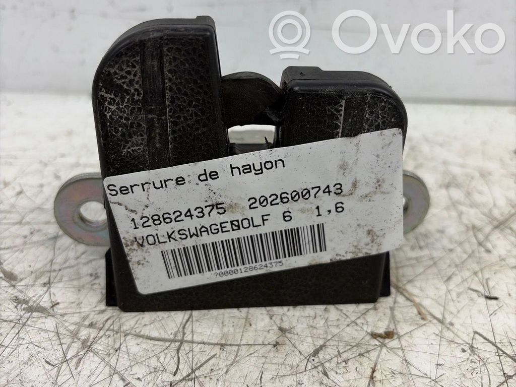 Volkswagen Golf VI Serrure de loquet coffre
