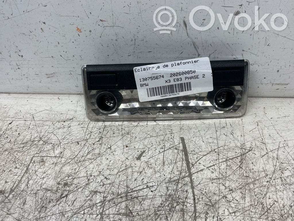BMW X3 E83 Front seat light