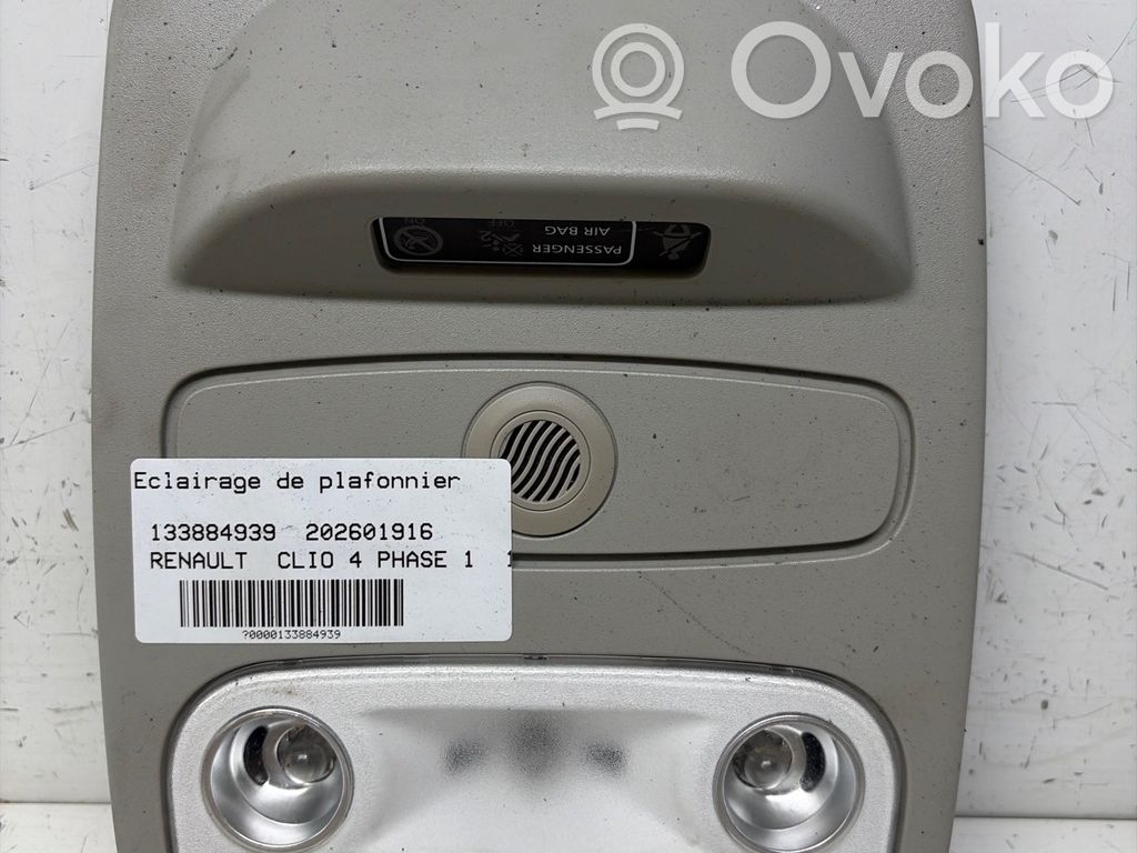 Renault Clio IV Etuistuimen valo 