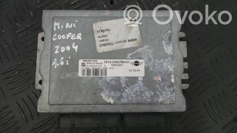 Engine control unit/module ECU   7545789,S122237002,7512951,7545810