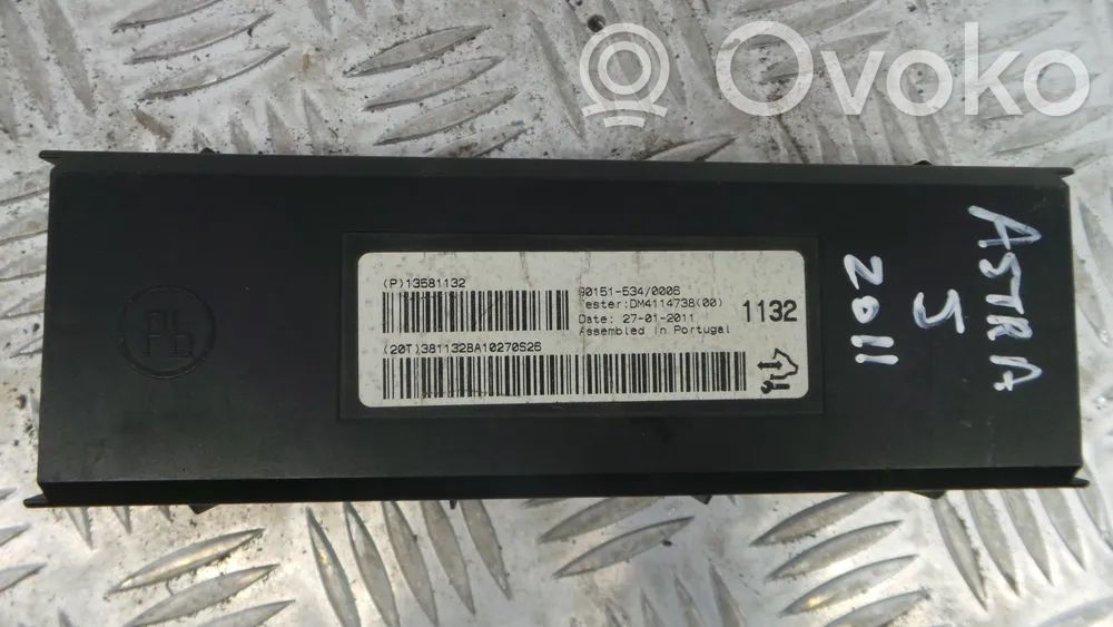 Module de commande marche/arrêt   13581132,DM4114738