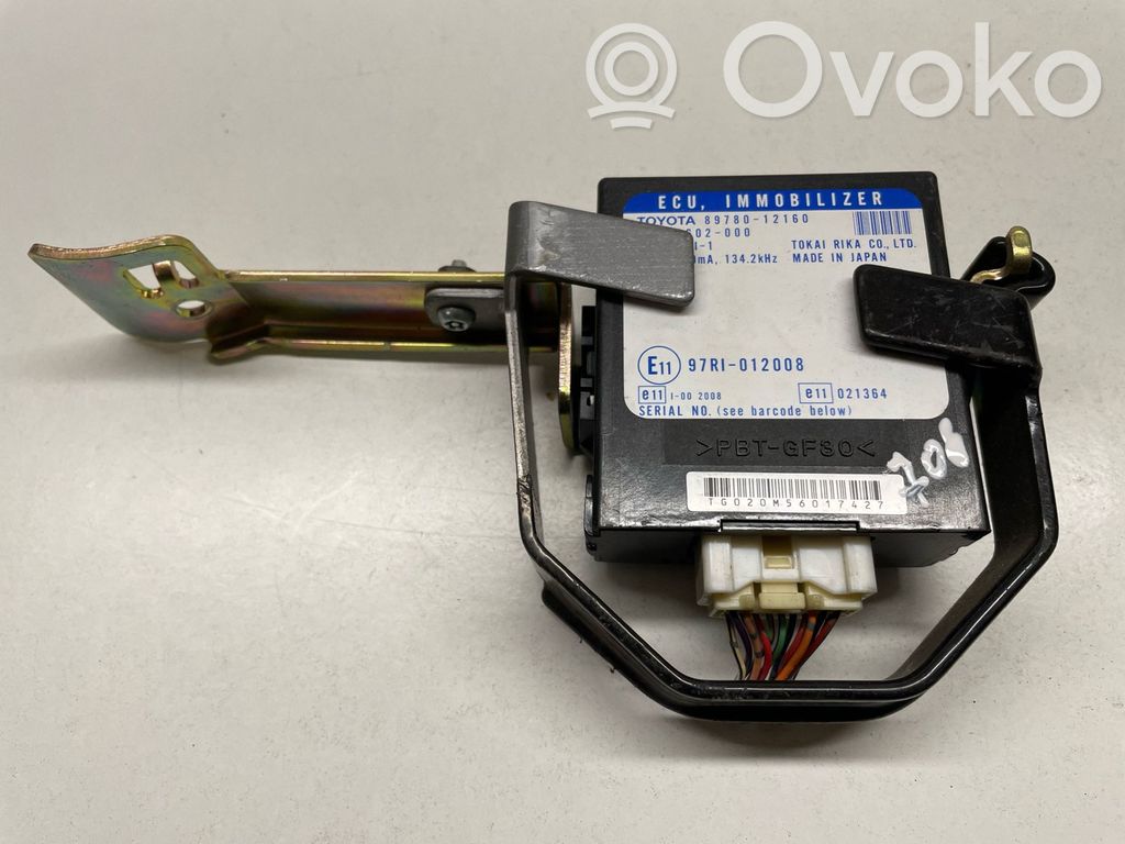 Toyota Corolla Verso E121 Immobilizer control unit/module 