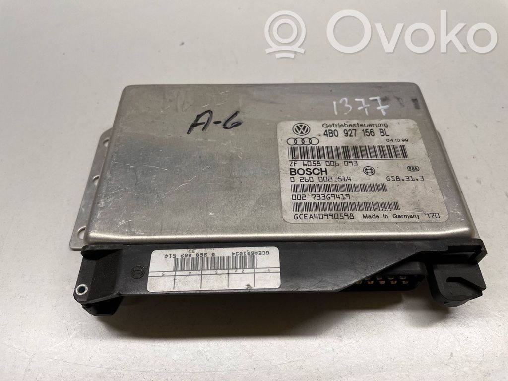 Audi A6 S6 C5 4B Gearbox control unit/module 