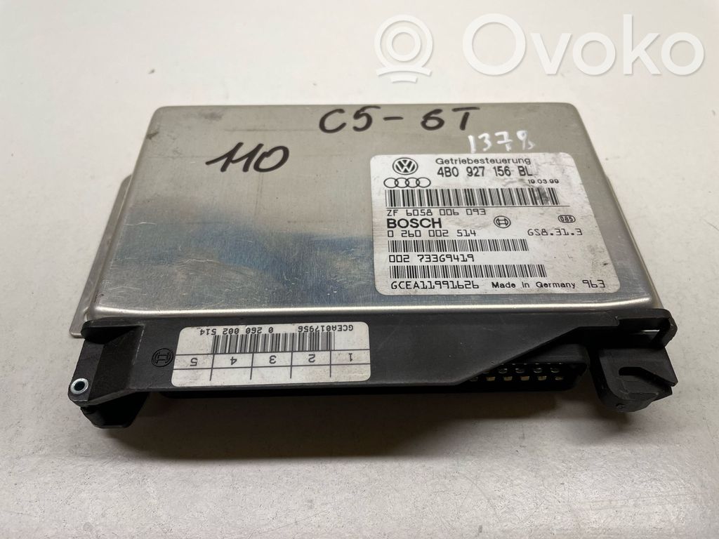 Audi A6 S6 C5 4B Gearbox control unit/module 