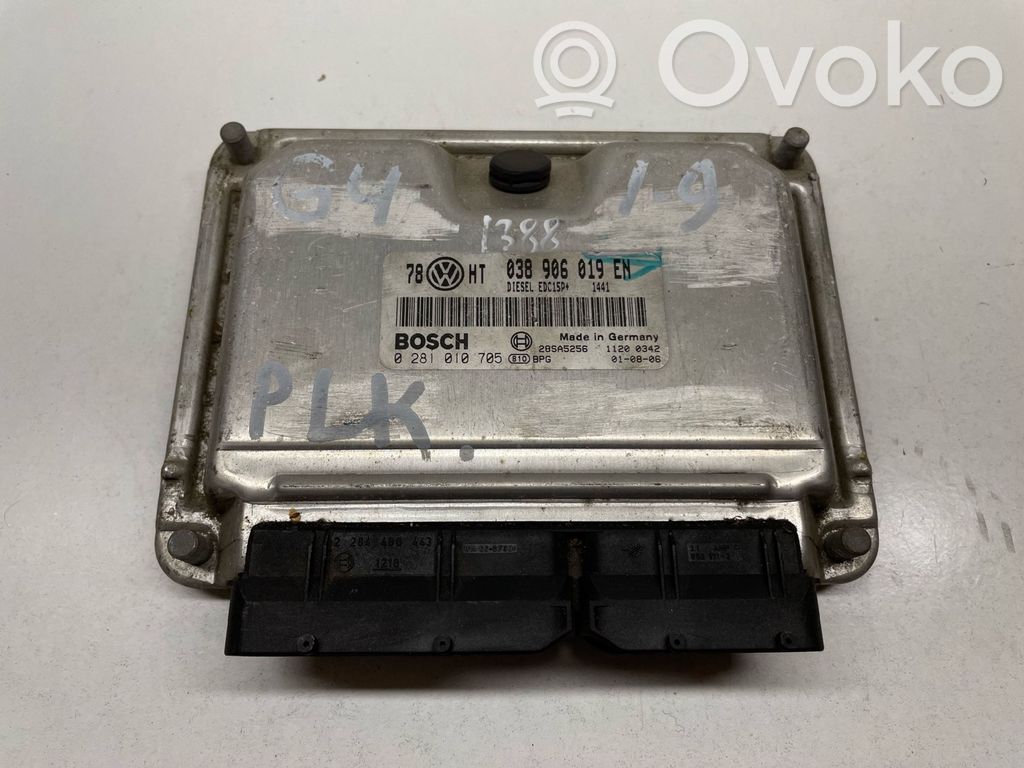 Volkswagen Golf IV Engine control unit/module 