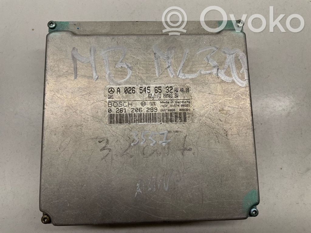Engine control unit/module   0265456532,A0265456532,0261206299