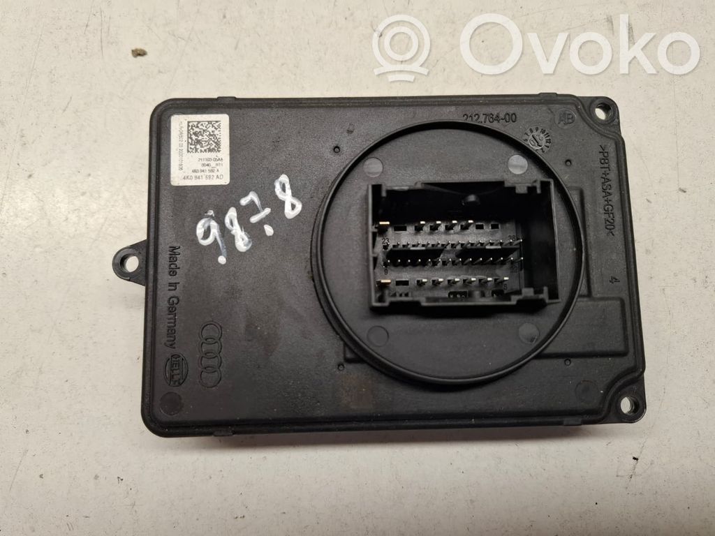 Audi A6 S6 C8 4K Headlight ballast module Xenon 