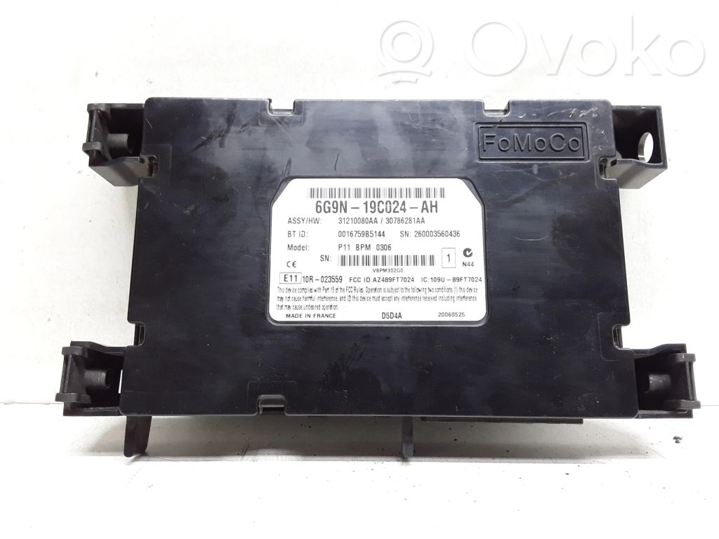 Bluetooth control unit module   6G9N19C024AH,31210080,30786281AA