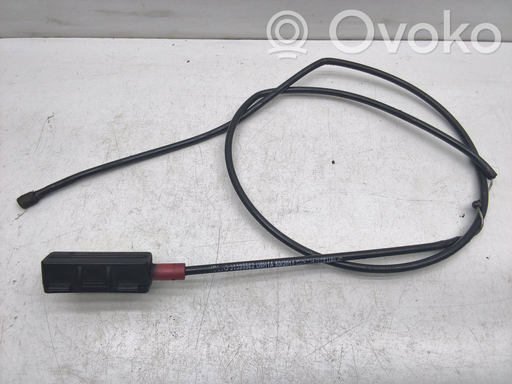 Volvo V40 Engine bonnet/hood lock release cable 
