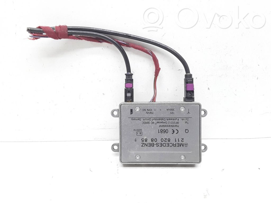Mercedes-Benz CLK A209 C209 Amplificatore antenna 