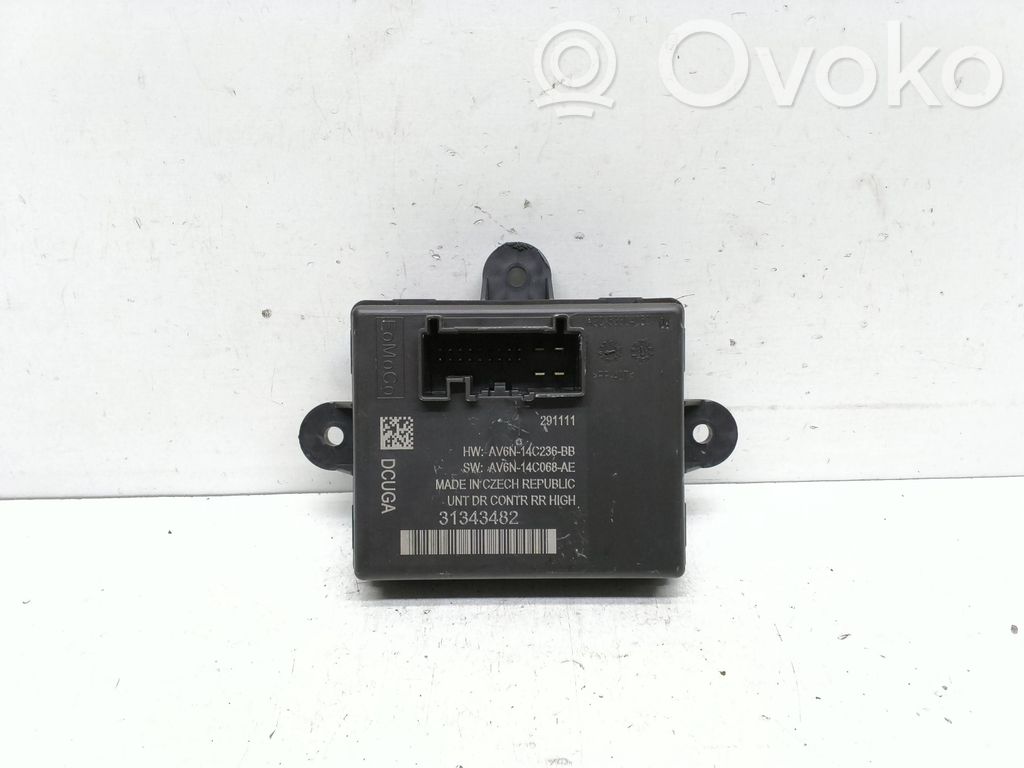 Unité de commande module de porte   31343482,AV6N14C236BB