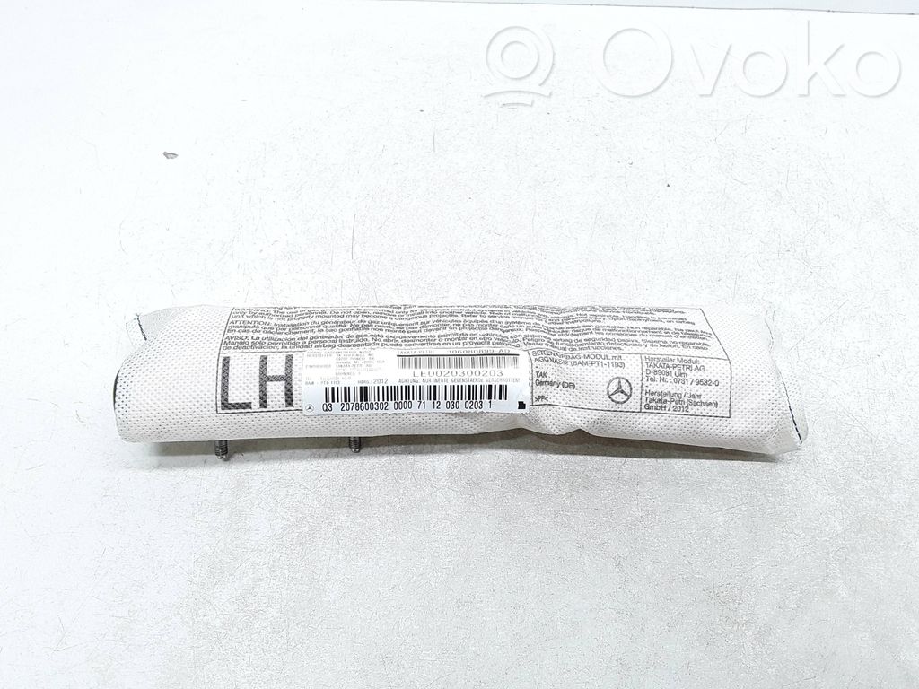 Mercedes-Benz E C207 W207 Airbag de siège 