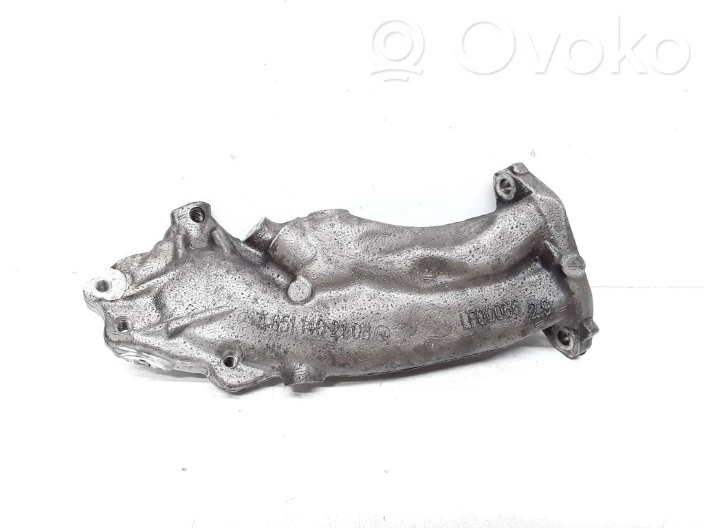 Mercedes-Benz C W204 Przewód / Rura chłodnicy spalin EGR 