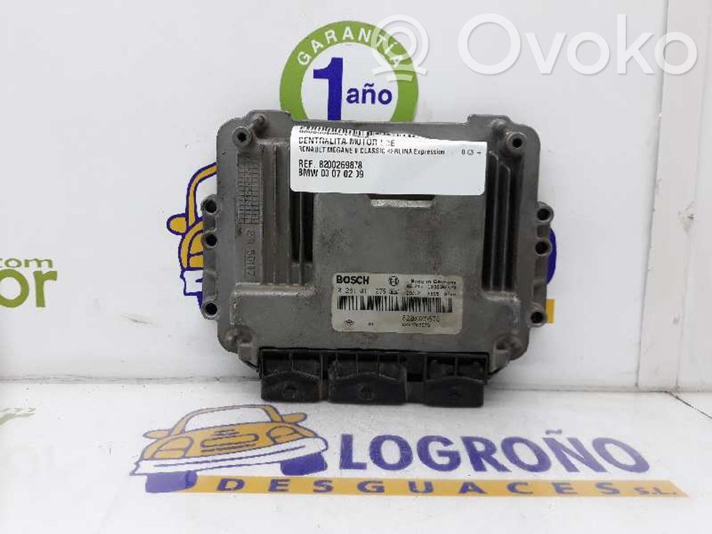 Renault Megane II Engine control unit/module 