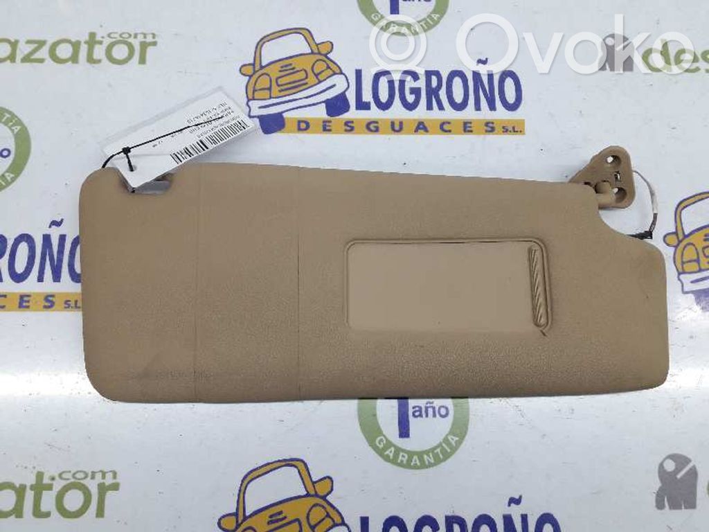 Sun visor   51163418718,51163404018,BEIGE