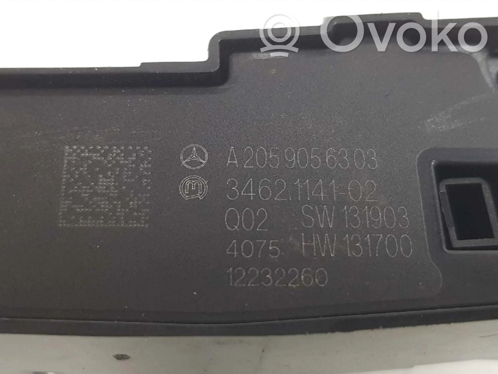 Mercedes-Benz C W205 Otros interruptores/perillas/selectores 