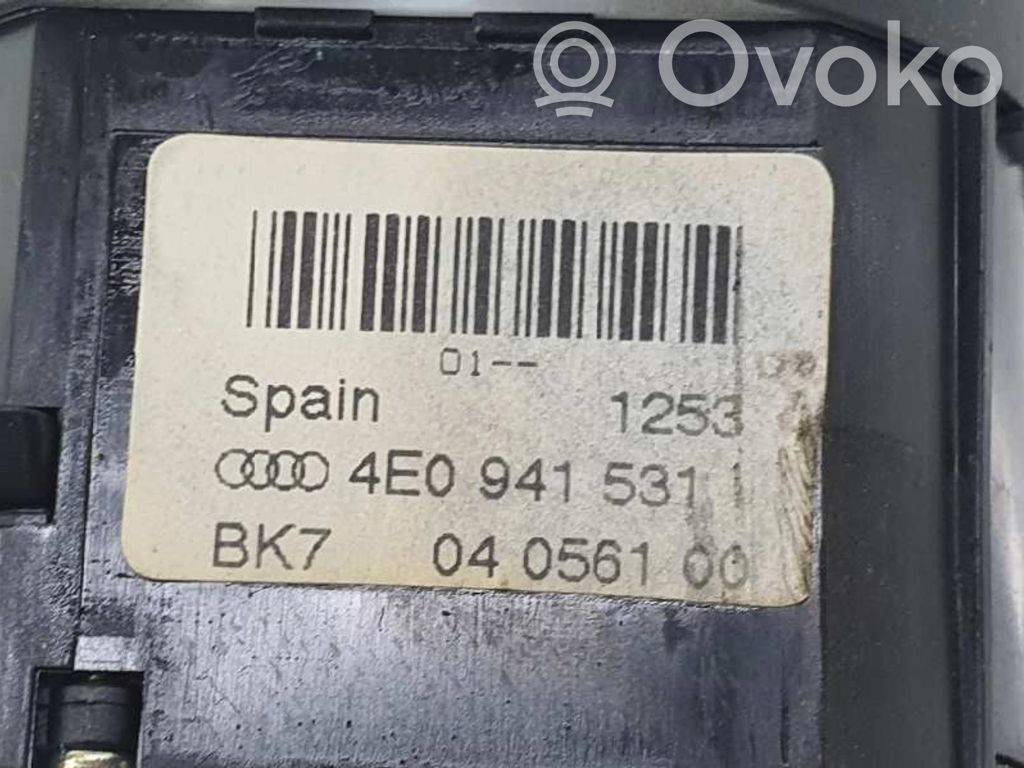 Audi A8 S8 D5 Comutator lumini 