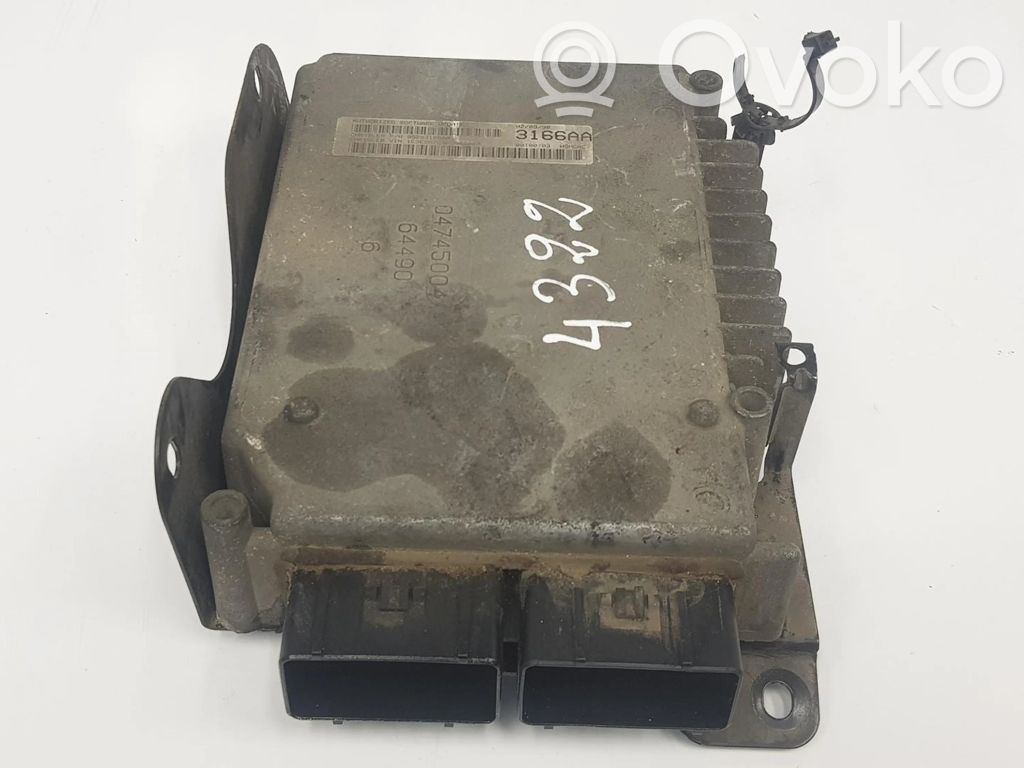 Engine control unit/module   05293166AA,05293166AA