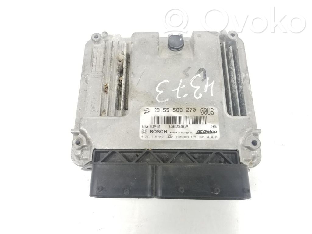 Opel Corsa D Engine control unit/module 