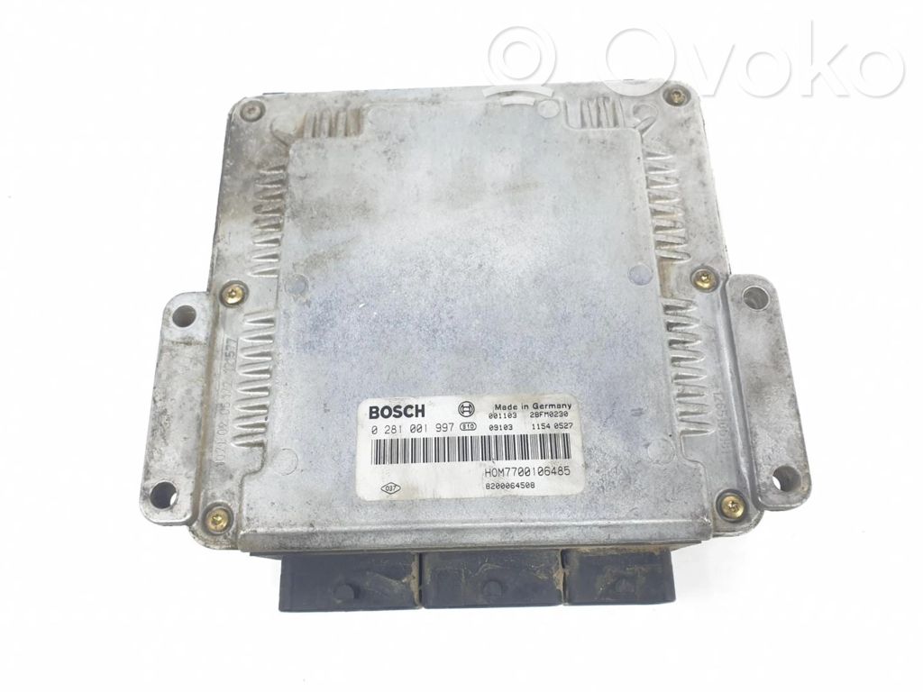 Engine control unit/module   8200064508,0281001997