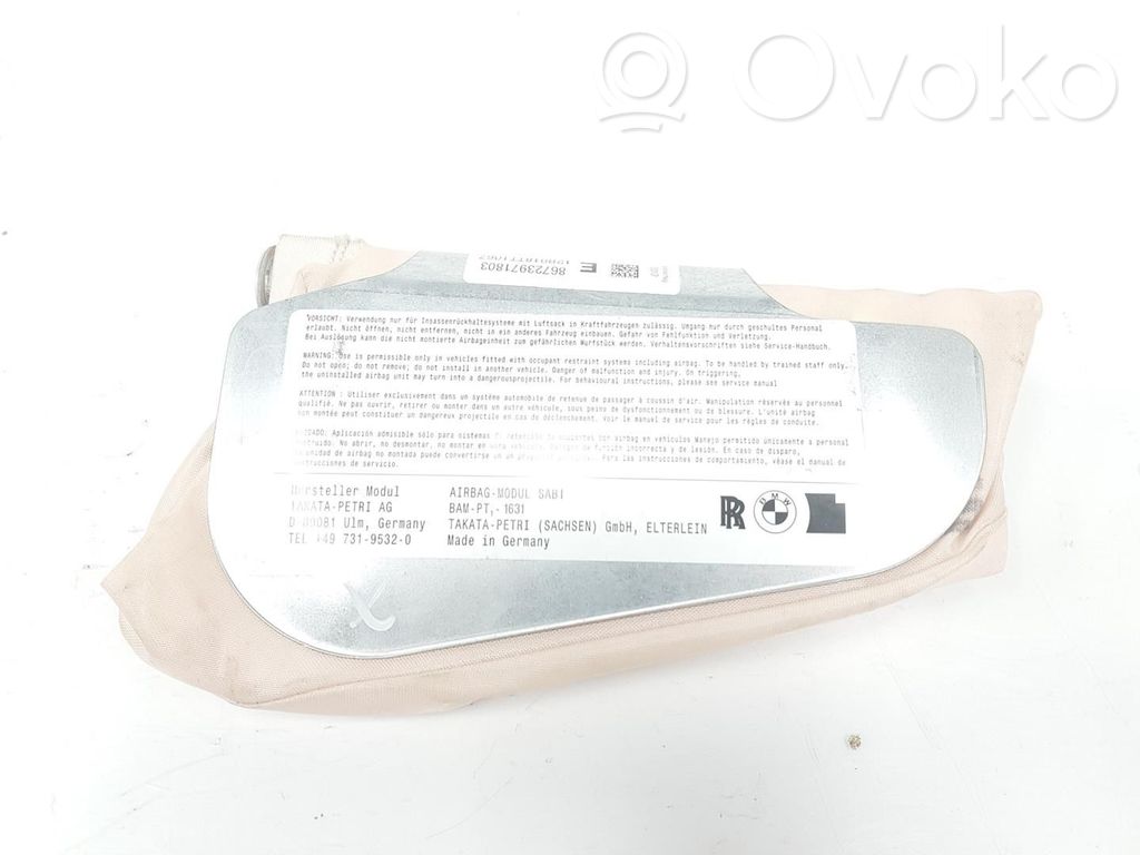 BMW 5 GT F07 Poduszka powietrzna Airbag boczna 