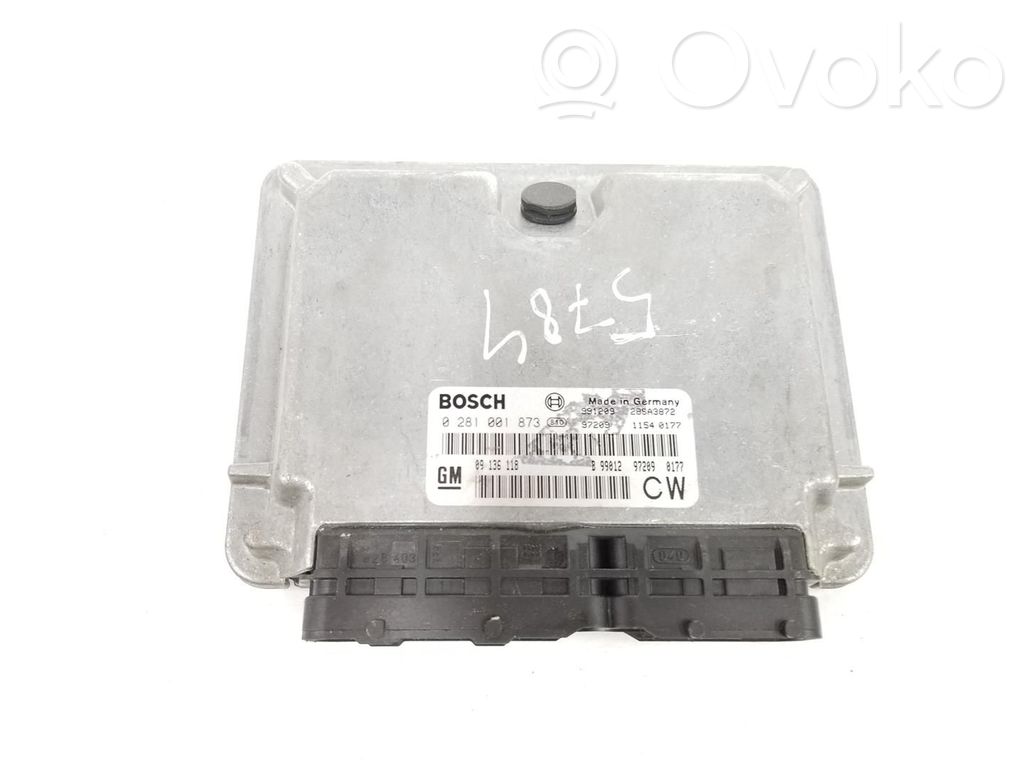 Unidad de control/módulo del motor   09136118,0281001873