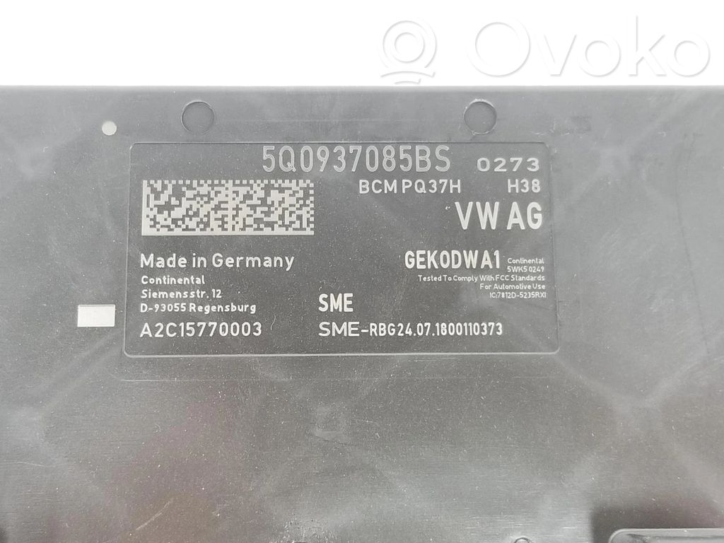 Volkswagen Golf VII Altre centraline/moduli 
