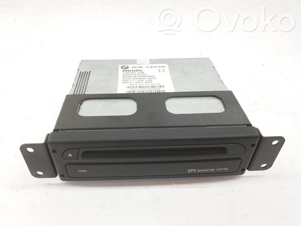 BMW 3 E46 Radio/CD/DVD/GPS-pääyksikkö 