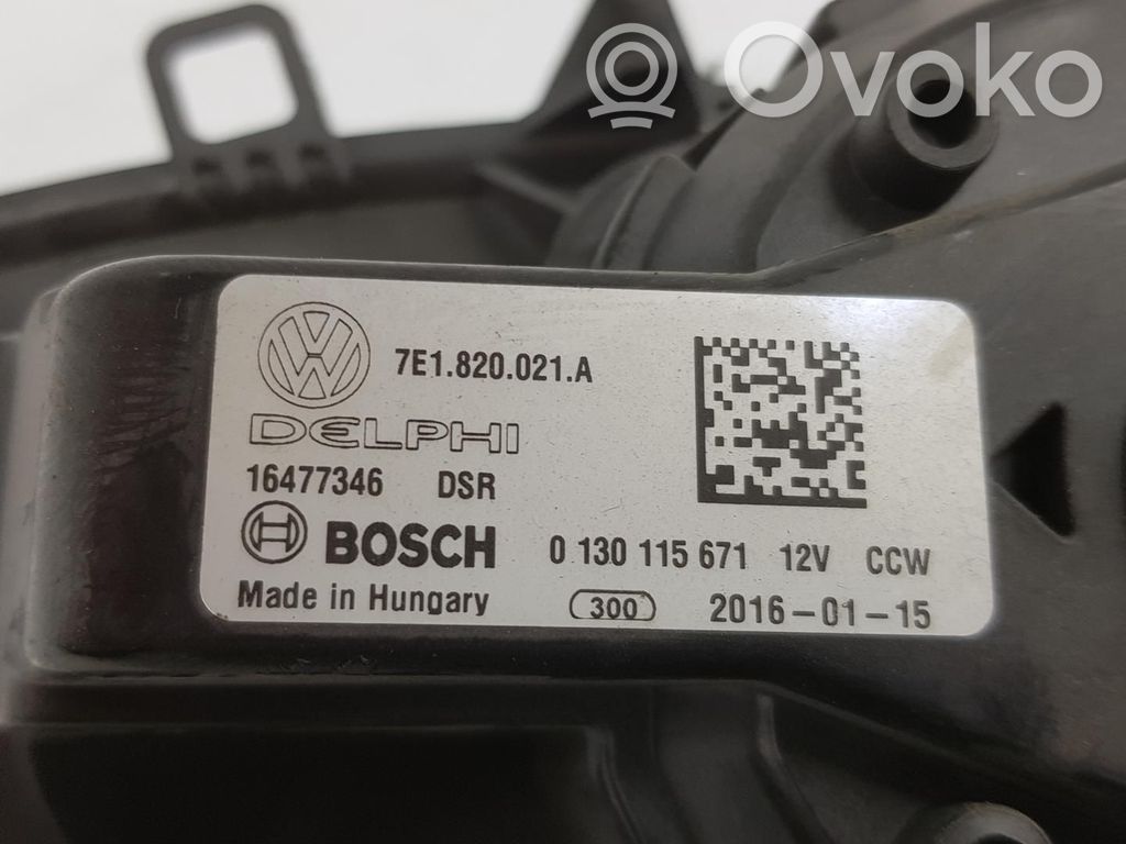 Volkswagen Transporter - Caravelle T6 Ventola riscaldamento/ventilatore abitacolo